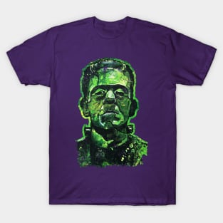 Pop Art Frankenstein (Transparent Version) T-Shirt